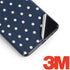 Blue and Cream Polka Dots Galaxy S9 Skin
